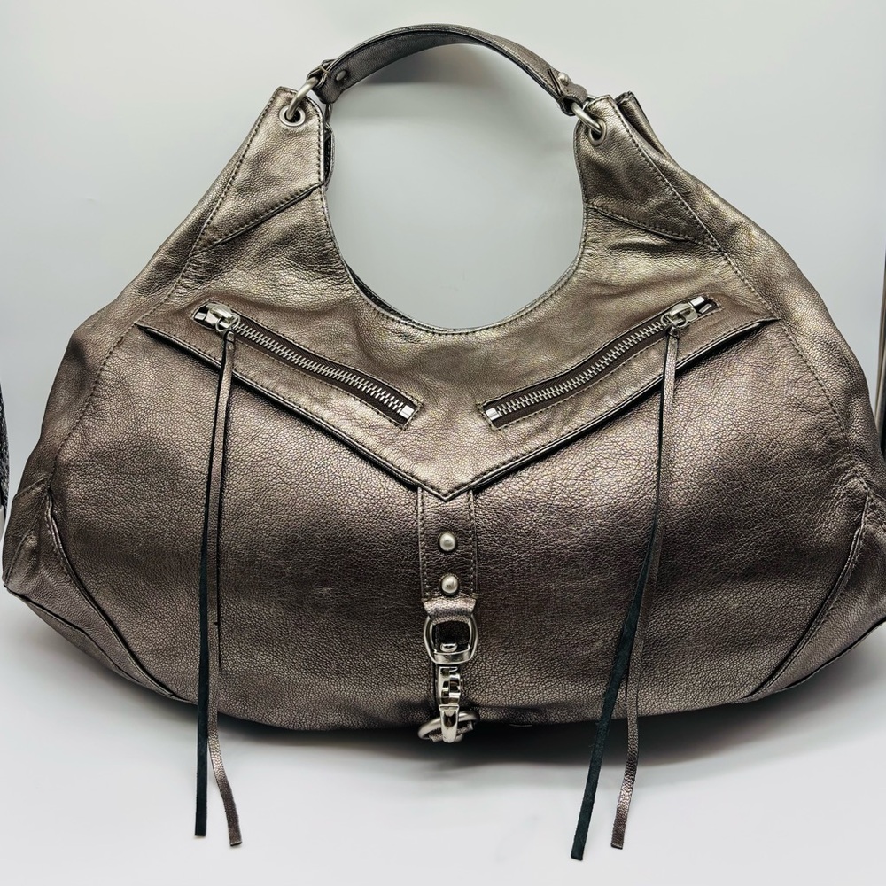 Metallic Bronze Botkier Large Women's Handbag/Shoulder Bag